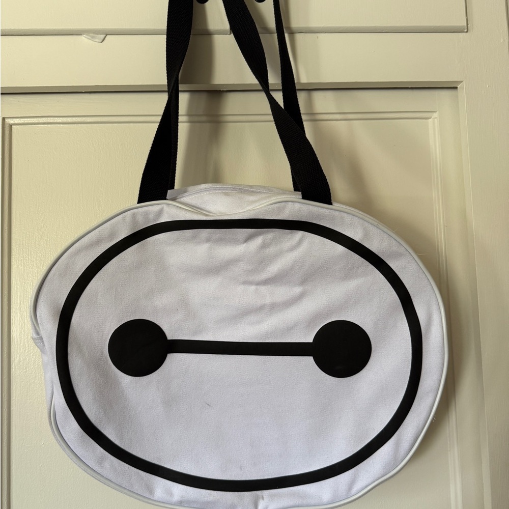 2025 Disney Parks Walt Disney World Big Hero 6 Baymax Canvas Tote Bag